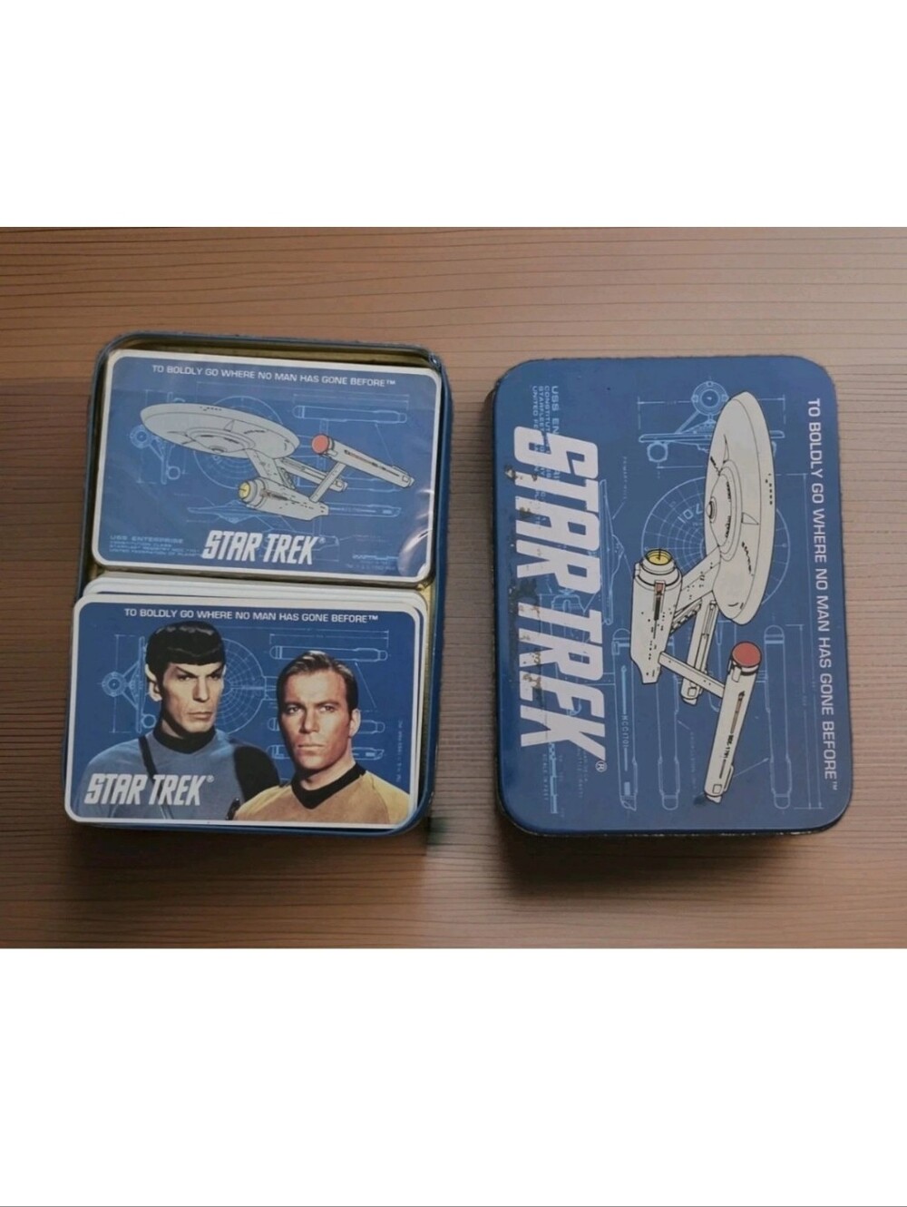 Vtg. (1992) Original Series Star Trek Playing Cards by Enesco.  (Pre-owned)